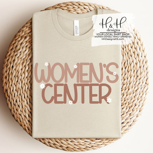 Women's Center Retro Floral