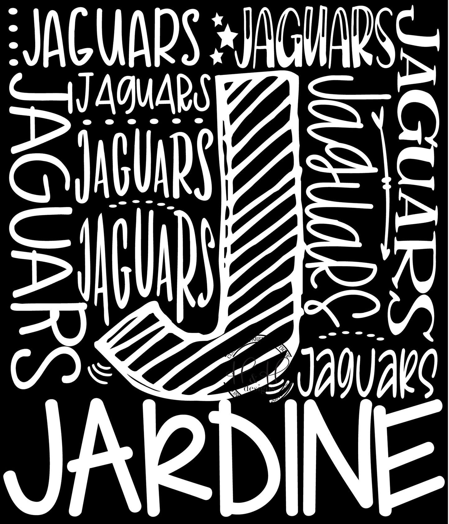 Jardine Typography - Jardine Elementary PTO Fundraiser