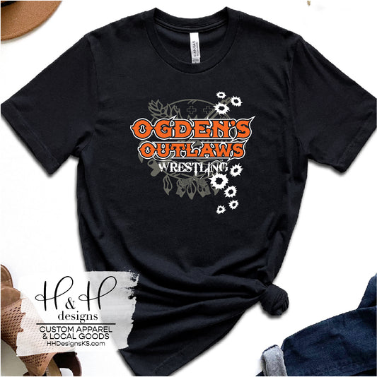 Ogden's Outlaws - BLACK Garment Options