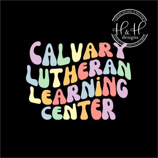 Calvary Lutheran Retro Wavy - Calvary Lutheran Early Learning Center