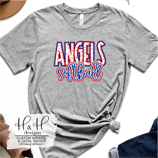 Angels Softball Doodle ~ Angels Softball