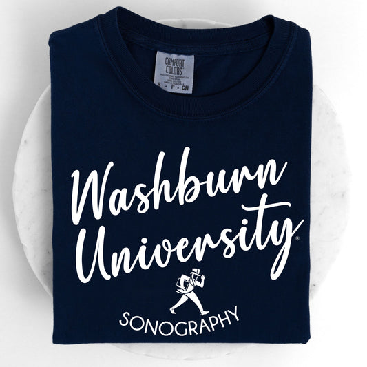 Washburn University Sonography Classic Round ~ Licensed Apparel ~ HHWU242