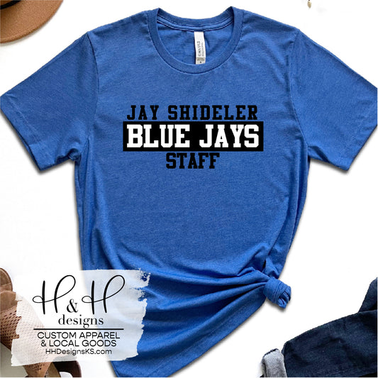 Jay Shideler Blue Jays Staff Athletic