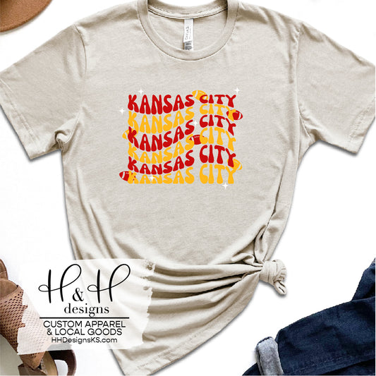 Kansas City Retro Wavy