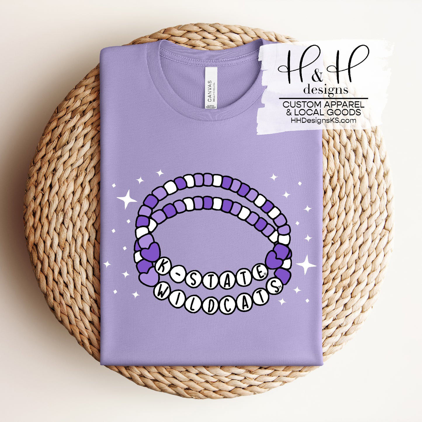 K-State Wildcats Friendship Bracelets ~ HHKSU155 ~ Licensed K-State Apparel
