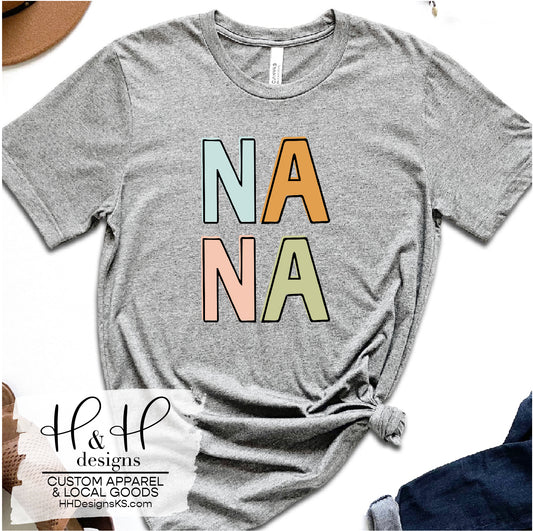 Nana Doodle Letters