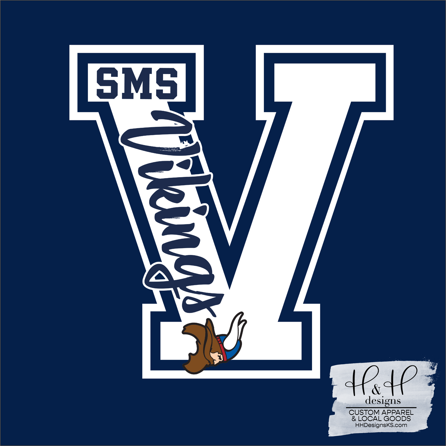 Vikings Varsity Letter ~ Seaman Middle School PTO Fundraiser