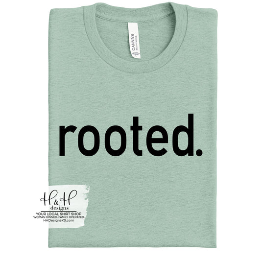 Rooted ~ Black Print ~ Rooted Community Church