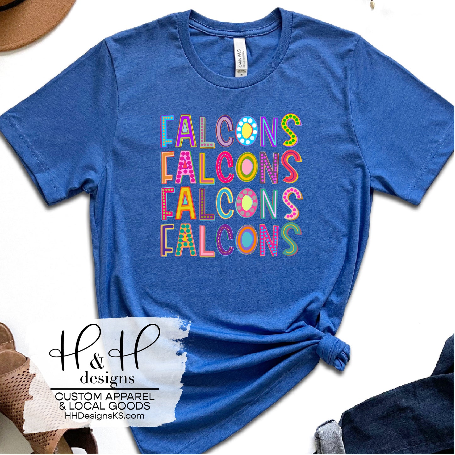 Falcons Rainbow Marquee