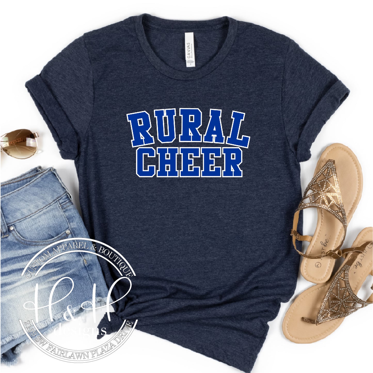 Rural Cheer Mock Patch