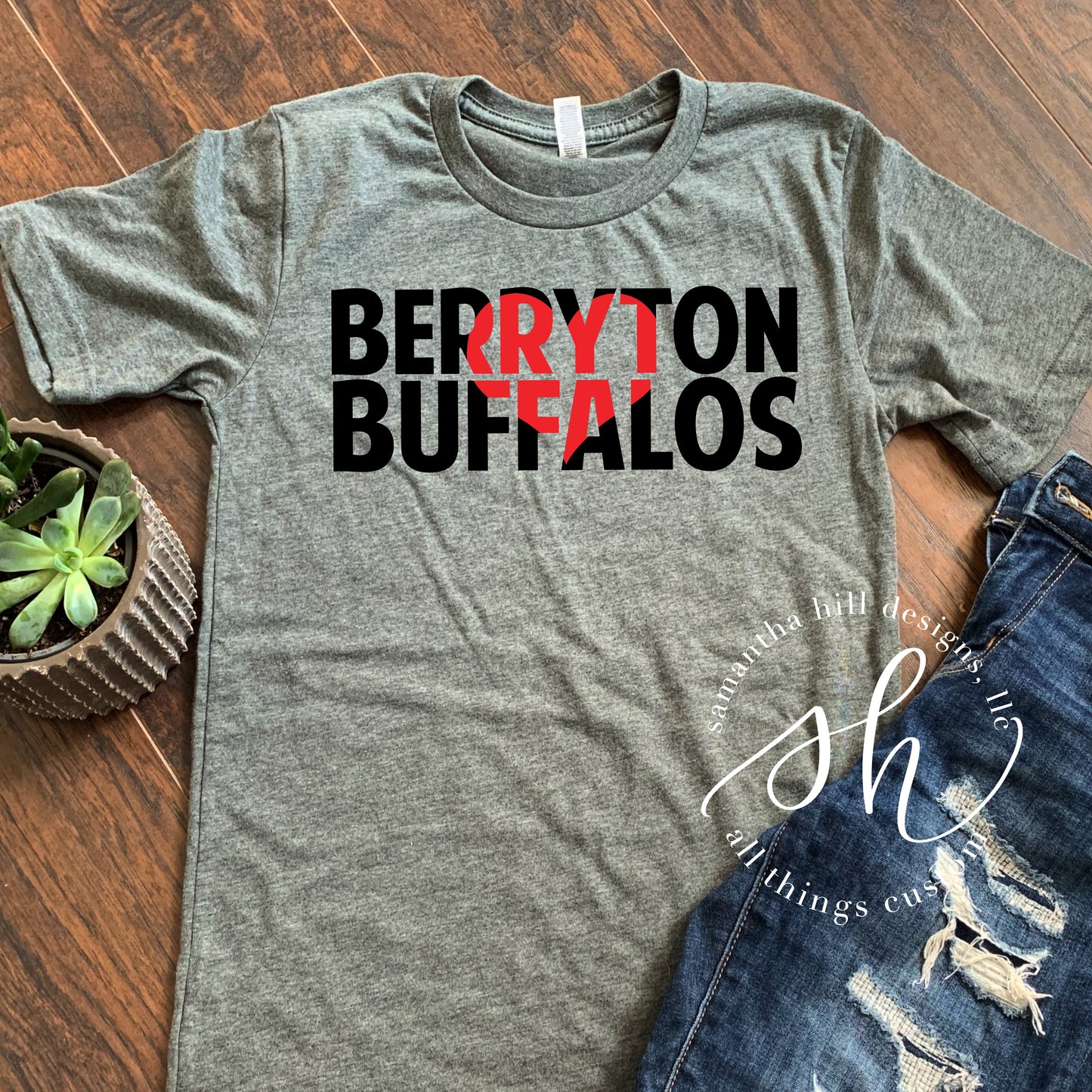 Berryton Buffalos Knockout Heart