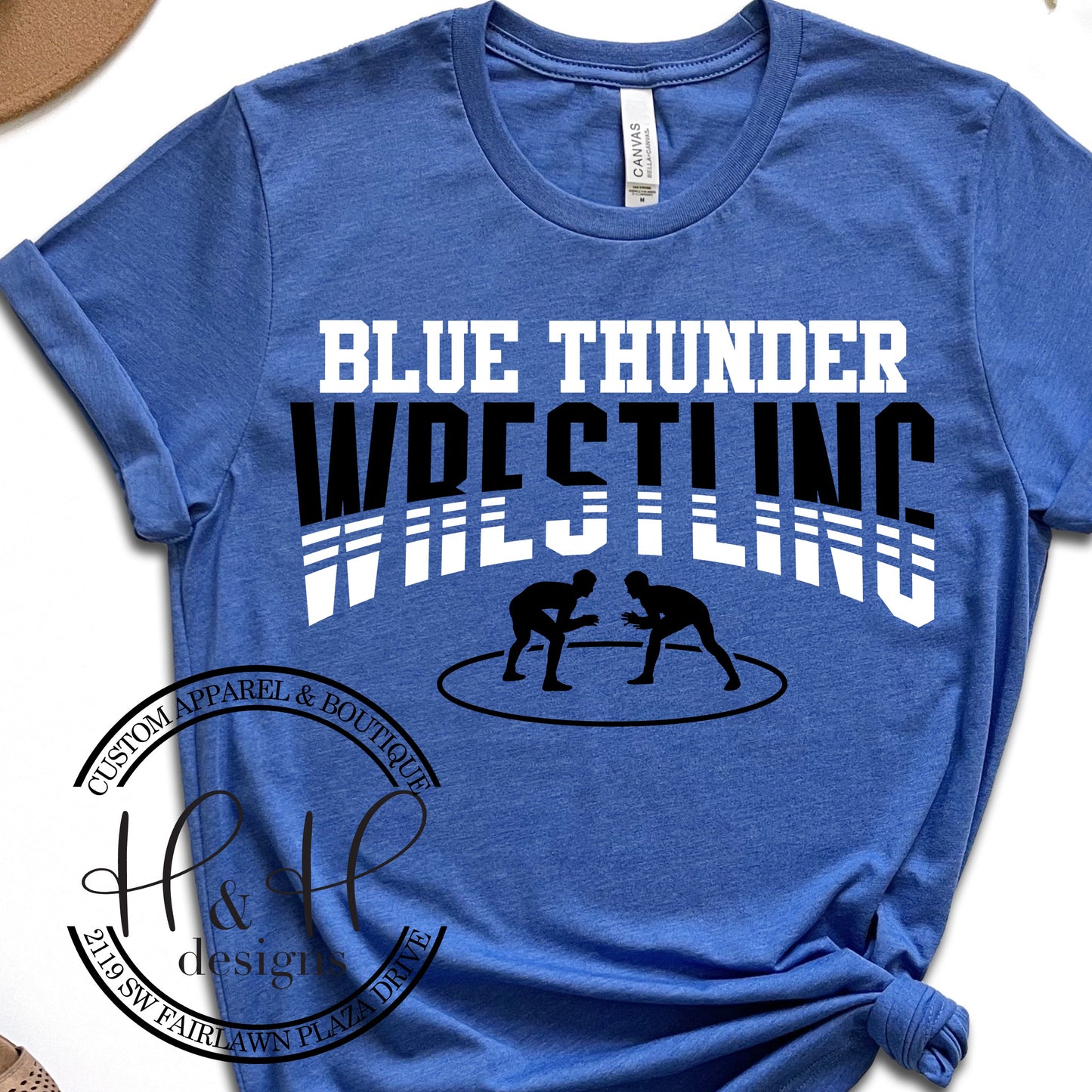 Blue Thunder Wrestling Striped
