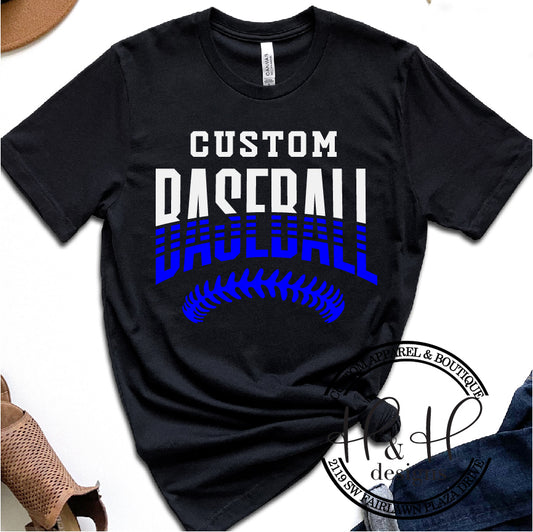CUSTOM Baseball Double Lined