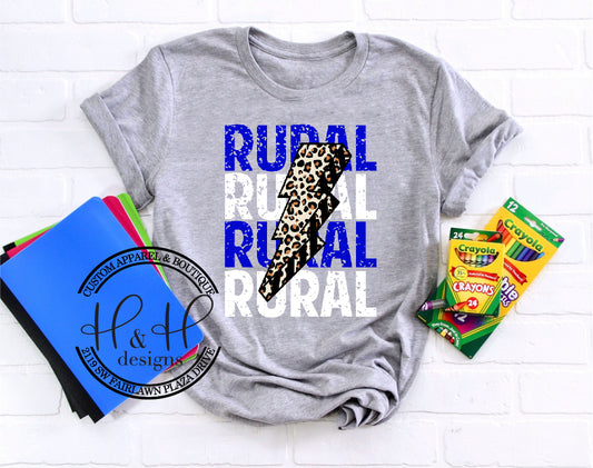 Distressed Rural Lightning Bolt Stack