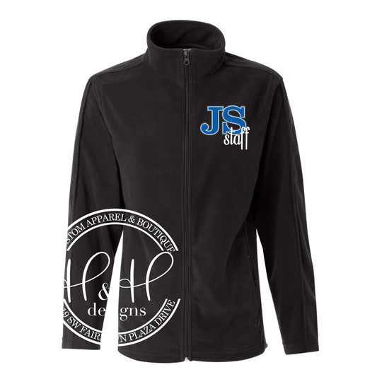 Women's Fleece Jacket- Jay Shideler Staff