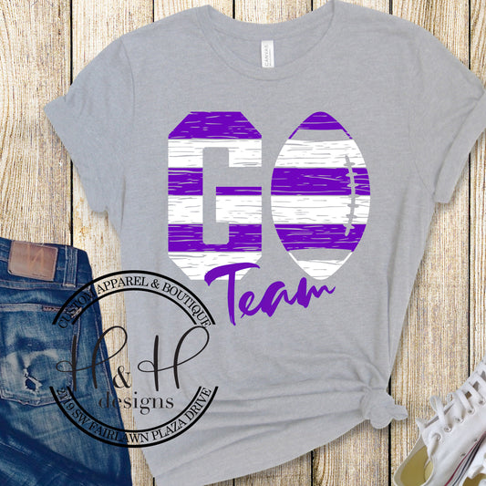 CUSTOM GO Ombre Football - Choose your team name!