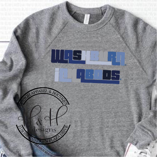 Washburn Color Block - HHWU105 - Washburn University