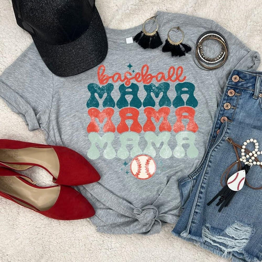 Baseball Mama Retro