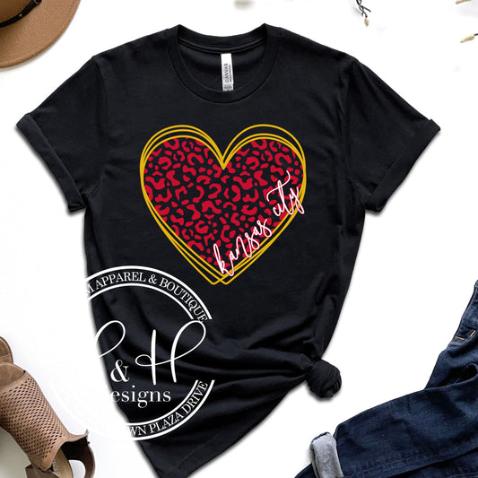 Kansas City Hallow Leopard Heart