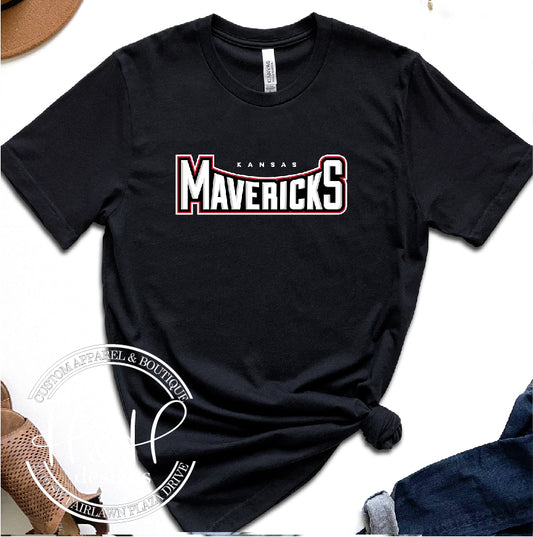 Kansas Mavericks Curved - Mavericks Baseball