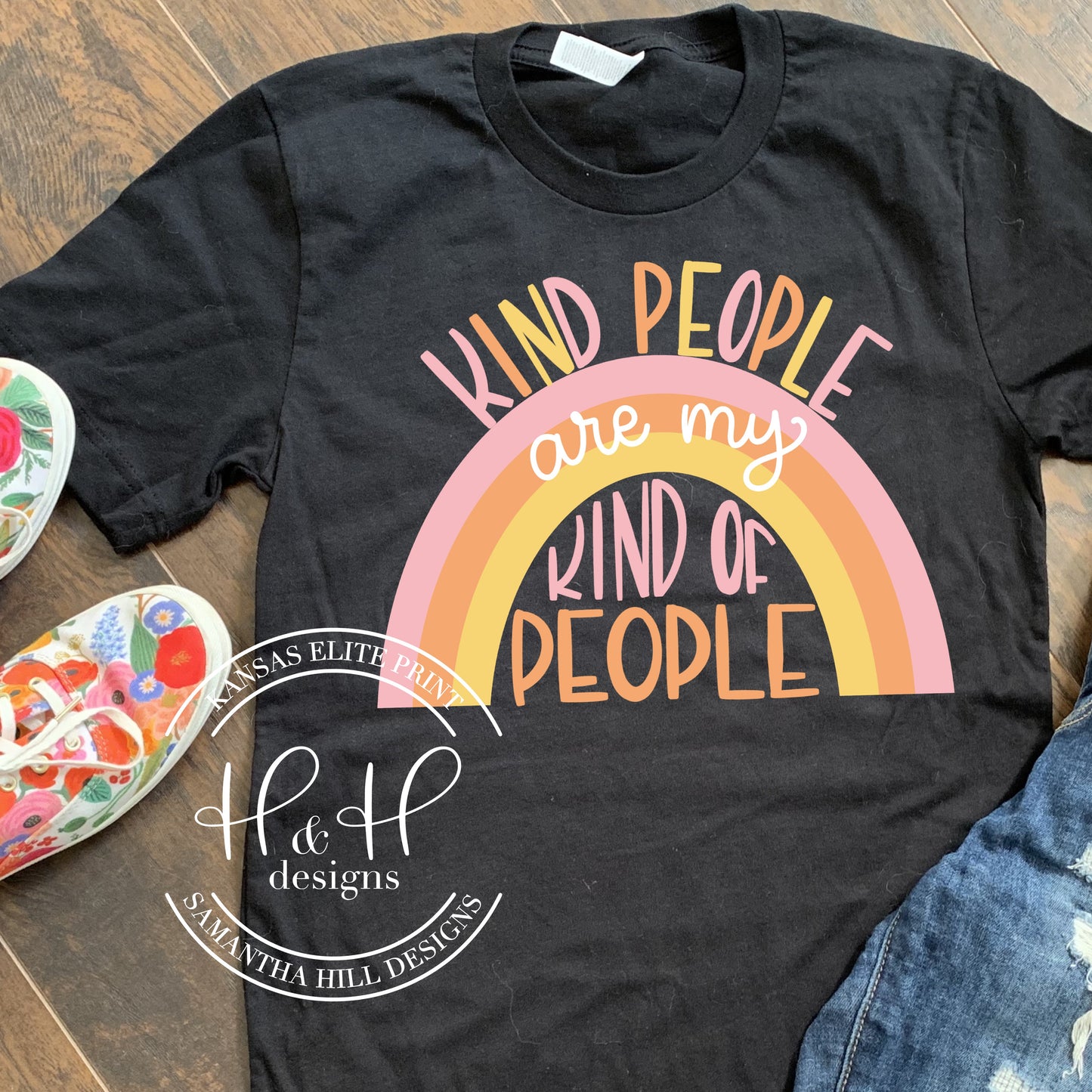 Kind people are my kind of people rainbow- MM