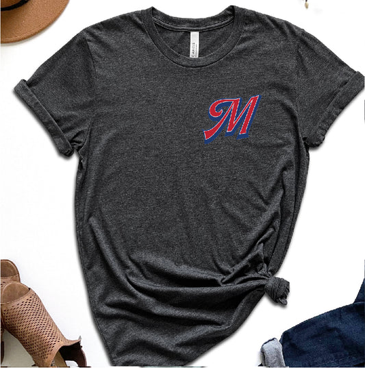 Maverick's M - pocket sized design - Mavericks Baseball