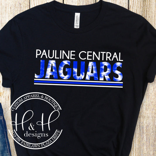 Pauline Central Jaguars Tie Dye