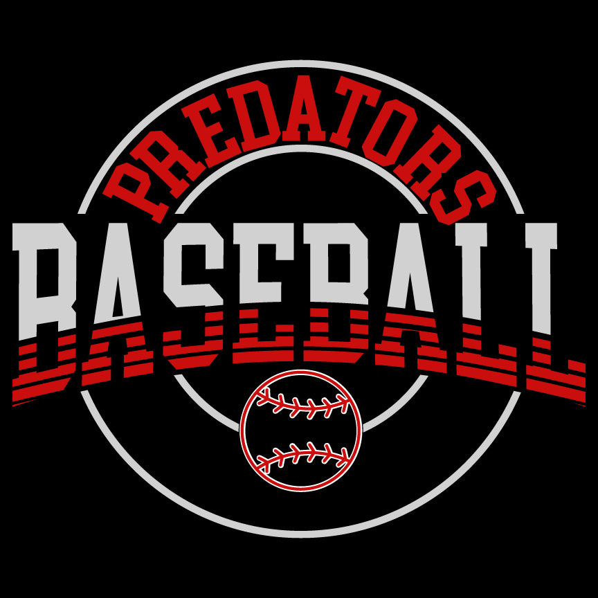 Predators Baseball Bat Predators Baseball Round – H&H Designs LLC