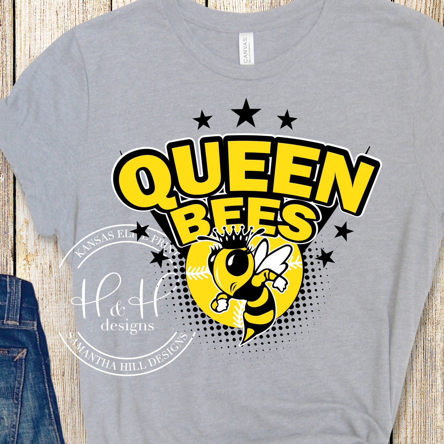 Queen Bees - Official Logo
