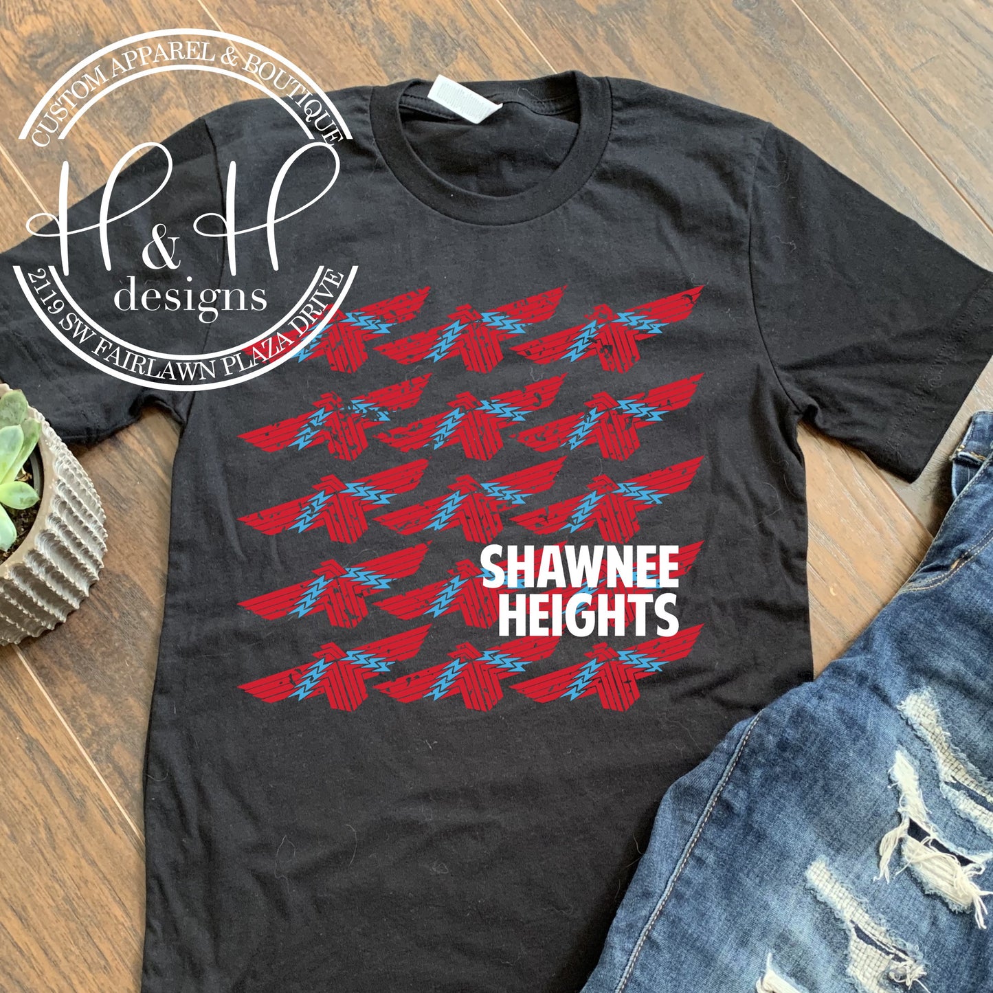 Distressed Thunderbirds - Shawnee Heights