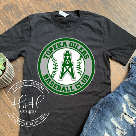 Topeka Oilers - Official Logo