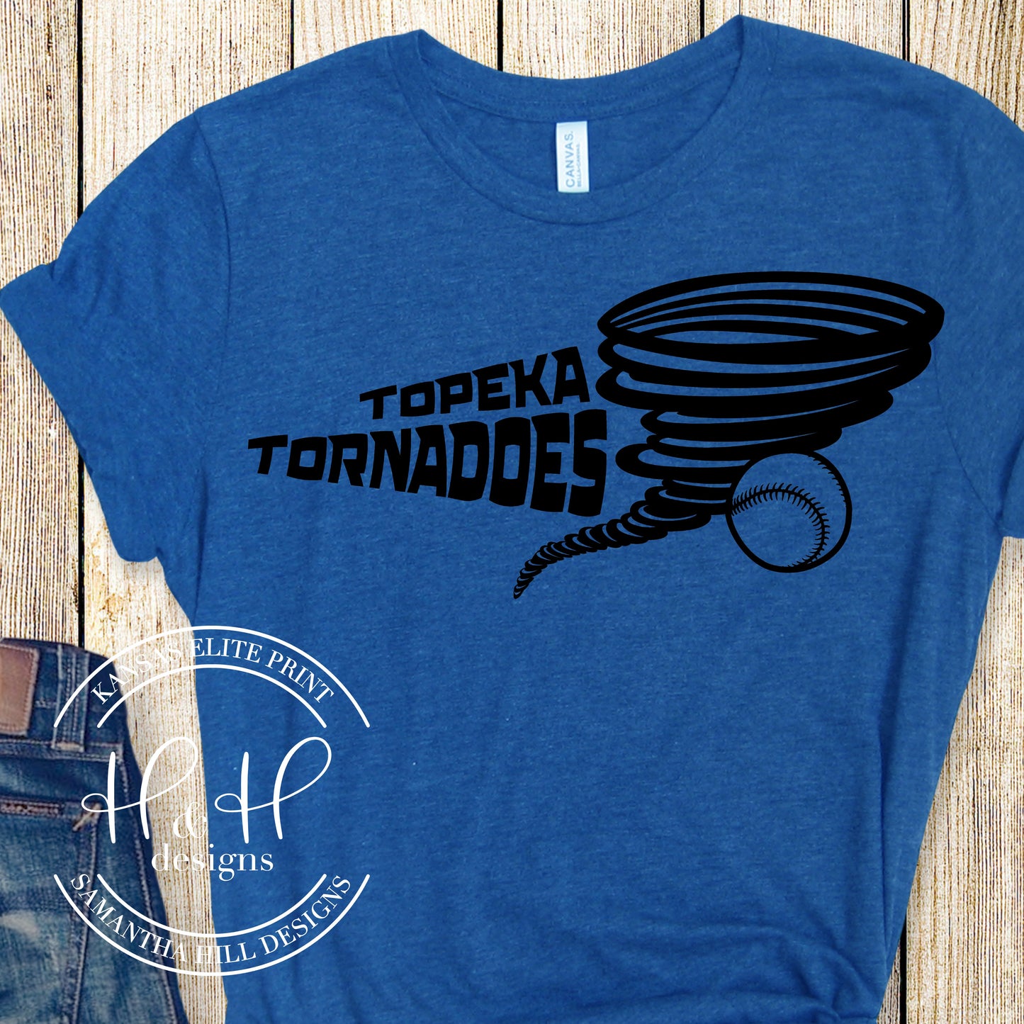 Topeka Tornadoes - Official Logo