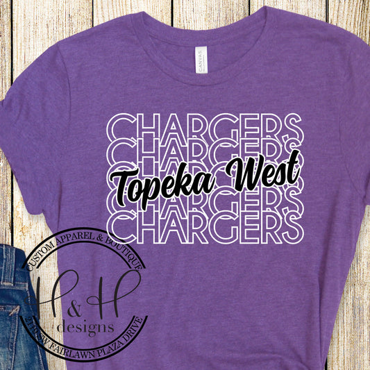 Topeka West Chargers Hallow Stack - Topeka West PTO - Closes 10/30