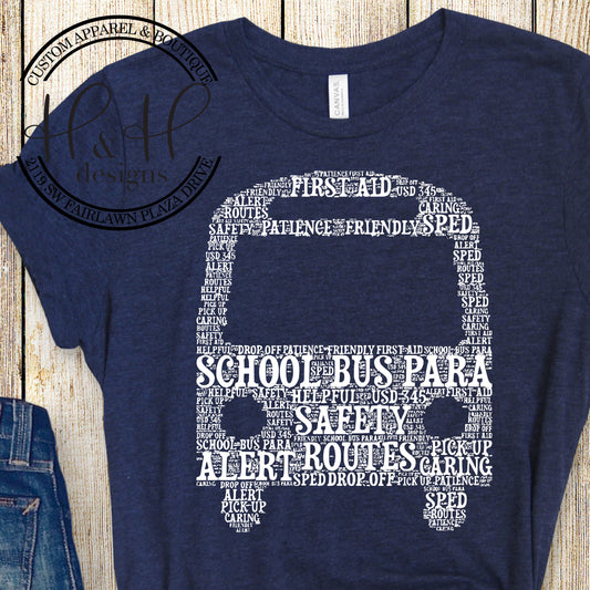Bus PARA Typography - USD 345