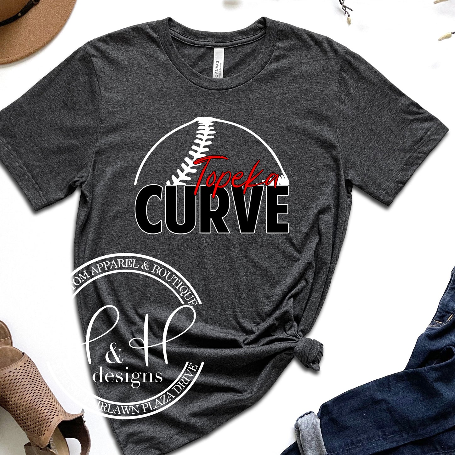 Topeka Curve with Half Baseball