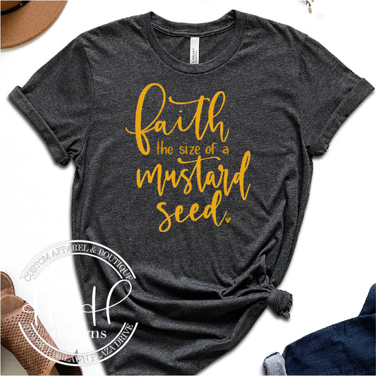Faith the size of a mustard seed