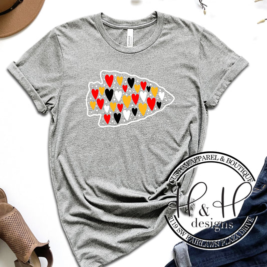 Arrowhead of Hearts
