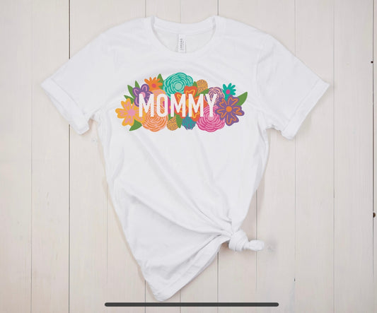 Mommy Rainbow Floral -MM333