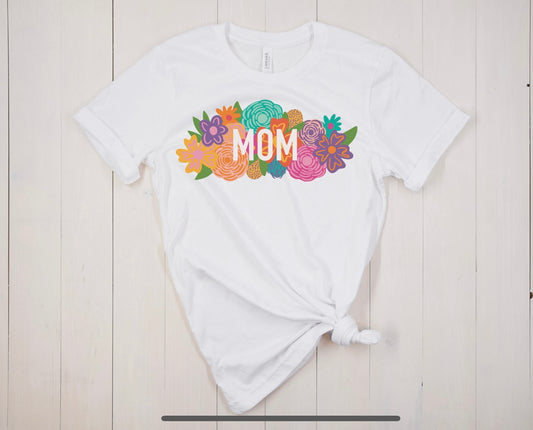 Mom Rainbow Floral -MM333