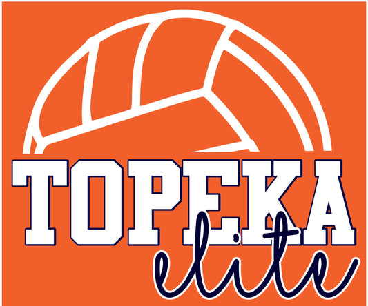 Topeka Elite Volleyball Half Ball