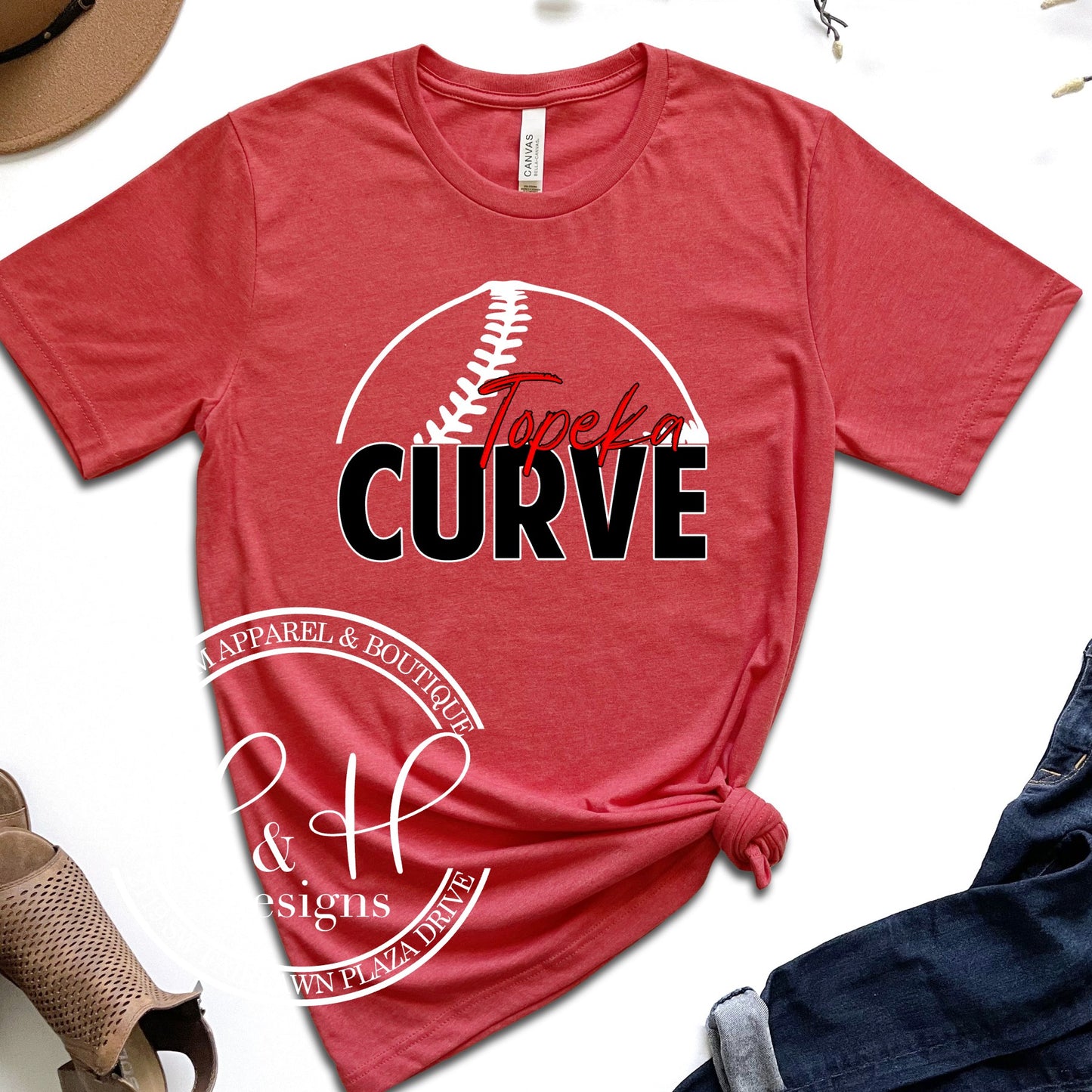 Topeka Curve with Half Baseball